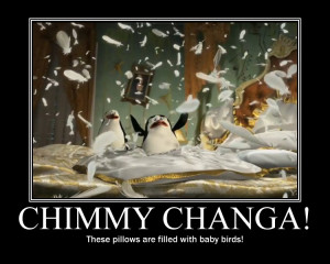 Penguins of Madagascar Pom Motivational!
