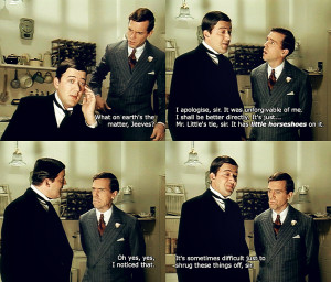 More Jeeves and Wooster, please! Admission: I’ve been using my box ...
