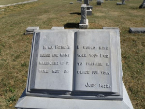 ... Graves Art, Union Cemetery, Unique Graves, Book Shelves Stor, Cemetery