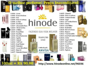 Adquira seu perfume importado favorito no site hinodeonline net