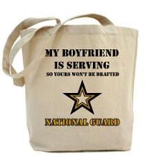 National Guard - My Boyfriend Tote Bag for