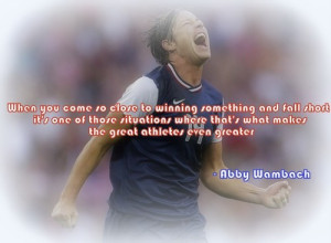 abby wambach quotes soccer