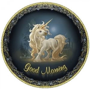 Good Morning Unicorn Image