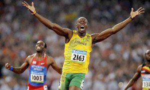 usain bolt is arguably the fastest man on earth he holds the record in ...