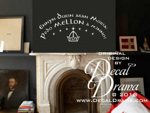 Decal Drama > Book & Movie Quotes > Lord of the Rings-inspired quote ...