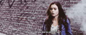 ... Jace Wayland Lily Collins clary fray mygifs![4] jamie campbell bower