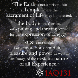 thelema religion | IAO131 - Thelema & Aleister Crowley stuff
