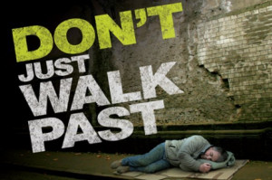 Help The Homeless Poster Kent-based homelessness