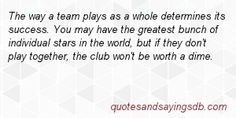 Baseball Team Quotes | Quotes and sayings under topic success. More