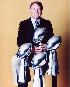 Chuck Noll - Pittsburgh Steelers head coach, and the only coach to win ...