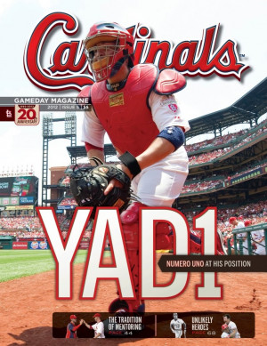 of St.Louis Cardinals magazine :)) St Louis, Yadier Molina, Cardinals ...