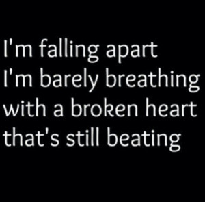 Instagram Quotes About Breakups Heart broken sad breakup