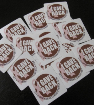 think that if you start teaching about giving back and helping other ...