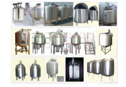 Stainless Steel Tanks for Pharmaceutical and Cosmetics Industry