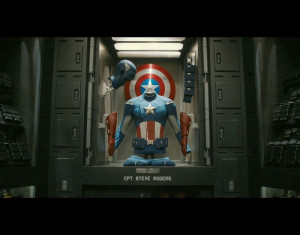 Is a flying captain america shield that was part of Captain America ...