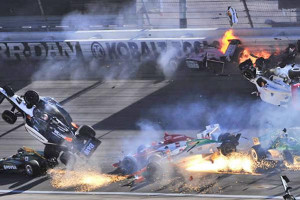 Dan Wheldon Killed Crash Vegas