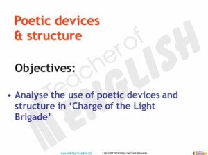 charge of the light brigade poem