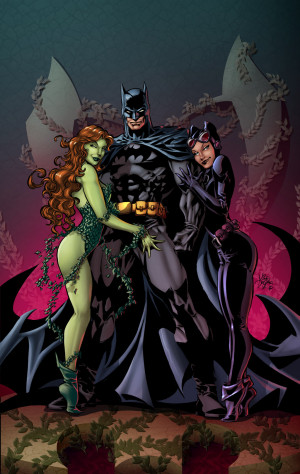 Deodato's Batman, Poison Ivy and Cat Woman by FableImpact