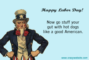 happy funny labor day