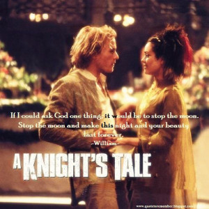Quote from A Knight's Tale