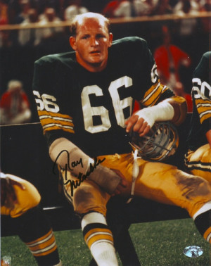 Ray Nitschke ~Green Bay Packers...I have this exact pic on my mantle!