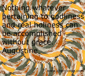 holiness quote by augustine