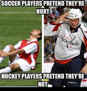 Funny memes – [Soccer players pretend they’re hurt]