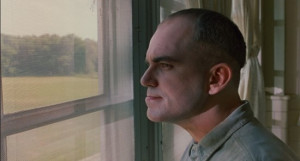Sling Blade - Karl once again looking out of the window of the mental ...