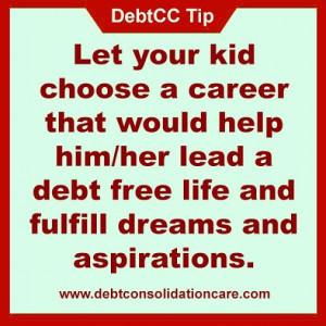 DailyTip Let your kid choose a career that would help him/her lead a ...
