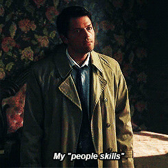 Collins the third man seriously tho Cas who did you learn air quotes ...