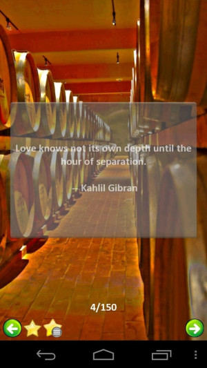 Kahlil Gibran's Quotes - screenshot