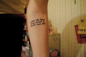 Quote Tattoos On Arm Tattoo Quotes On Arm