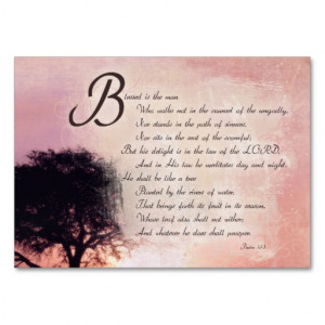 Encouragement & Inspirational Bible Verse Cards Business Card ...