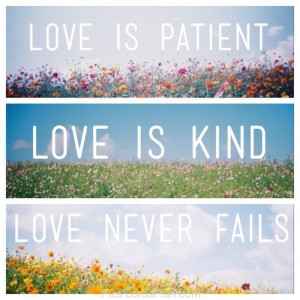 Love Never Fails Gods Jesus