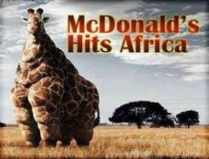 ... food fat ass giraffes mcdonalds leave a reply giraffe s water jump