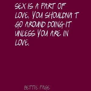 bettie page quotes