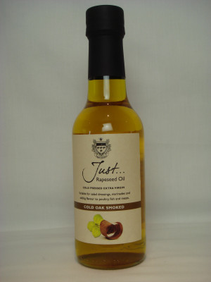 Just Rapeseed Oil Cold Oak Smoked, 250 ml