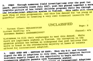 Trail of Corruption, cable from Vietnam