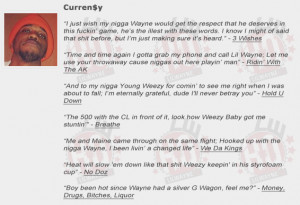 Lil Wayne References From Other Rappers: