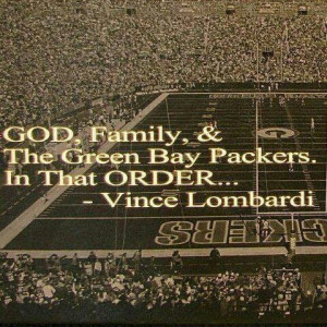 God, family, and the Green Bay Packers