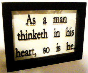 The Necessarily Creative Christmas: Framed Quote