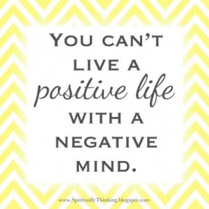 Think Positive Thoughts Quotes