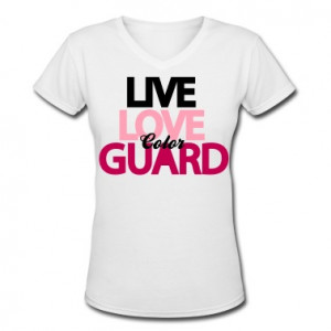 bestselling gifts guard live love color guard t shirt