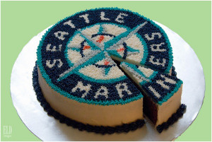 Seattle Mariners Birthday Cake