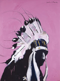 Paintings of Fritz Scholder on Exhibit at the American Indian Museum