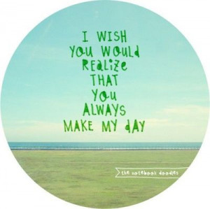 just made my day. how i love it. and i love you so much