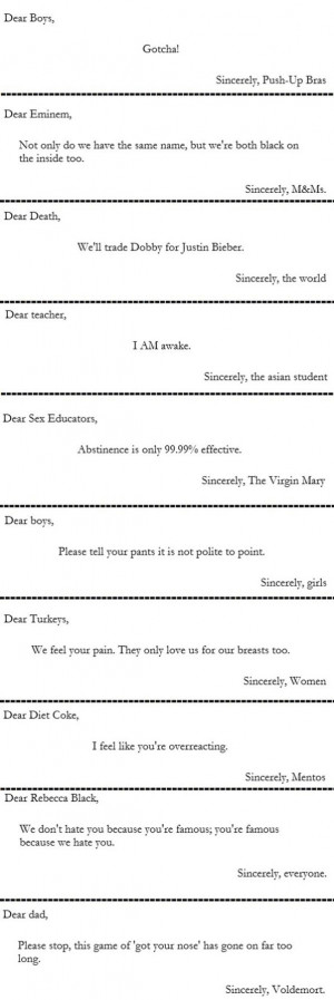 Short ‘Sincerely’ Quotes