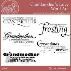 quotes for scrapbooking | grandmother quotes scrapbooking image search ...