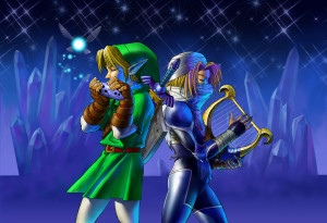 Ocarina of Time Official Art better than ever