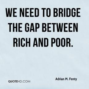 Gap Between Rich and Poor